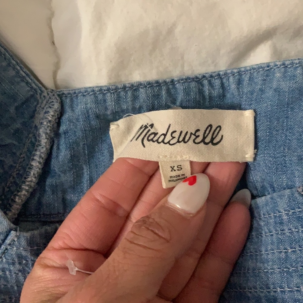 Madewell denim shirt